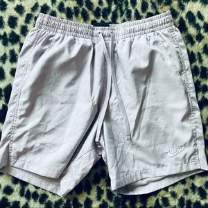 Nike purple lounge shorts